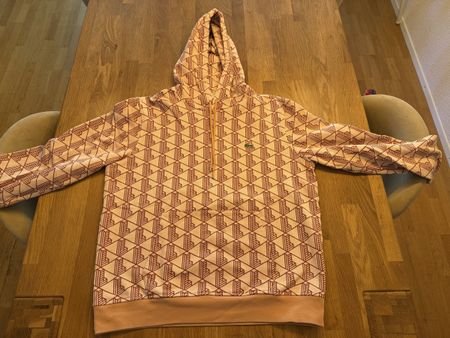 Lacoste Hoodie mit Muster Grösse XL Classic Fit