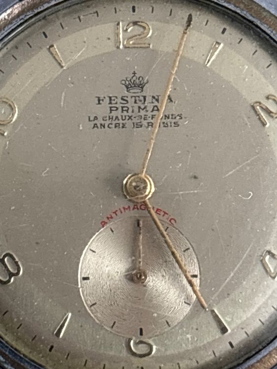 Verre De Montre De Poche Prima N°352 - Pièce Détachée