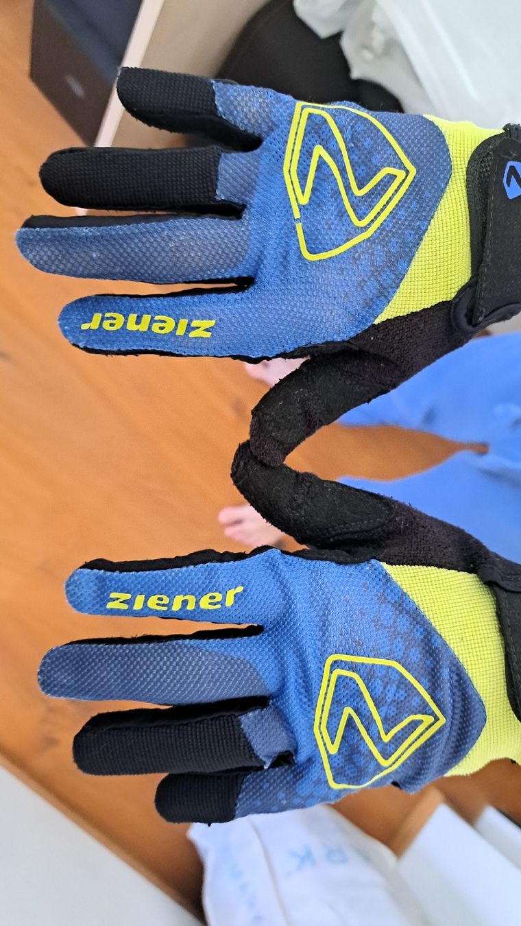 Ziener Guanti: Kinder Bikehandschuhe Grösse S – Usato da Willisau venduto da Csfa 2