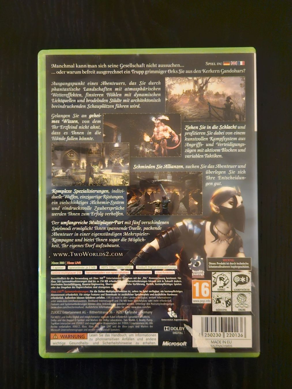Microsoft Spiele: Two Worlds II (Xbox 360) – Gebraucht aus Zürich von sodamnme 2