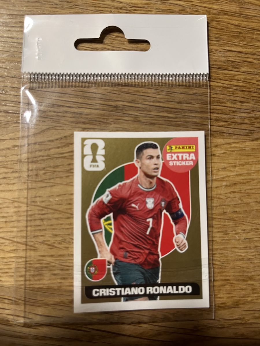 Panini Carte collezionabili: Panini Extra Sticker Christiano Ronaldo Gold – Nuovo (secondo la descrizione) da Muttenz venduto da zei_v7xg