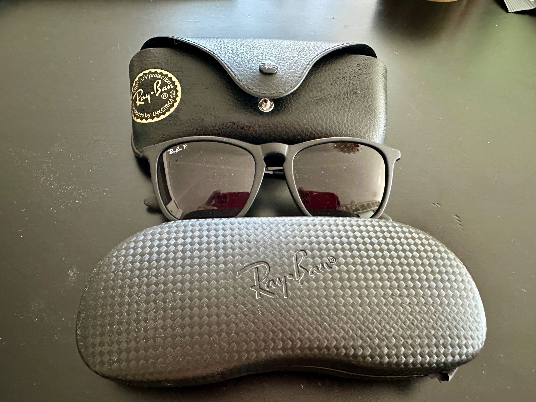 Ray-Ban Occhiali & Lenti: Ray-Ban Sunglasses - Black Frames, Classic Style - Summer – Usato da Gattikon venduto da Sarahs_Schatzkammer 2