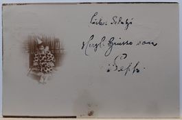 Uralte Postkarte, Luzern - Paris, 1903