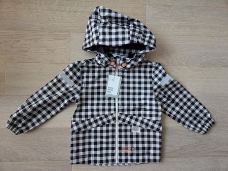 Kinder Regenjacke H&M, Karomuster Gr. 98/104, NEU