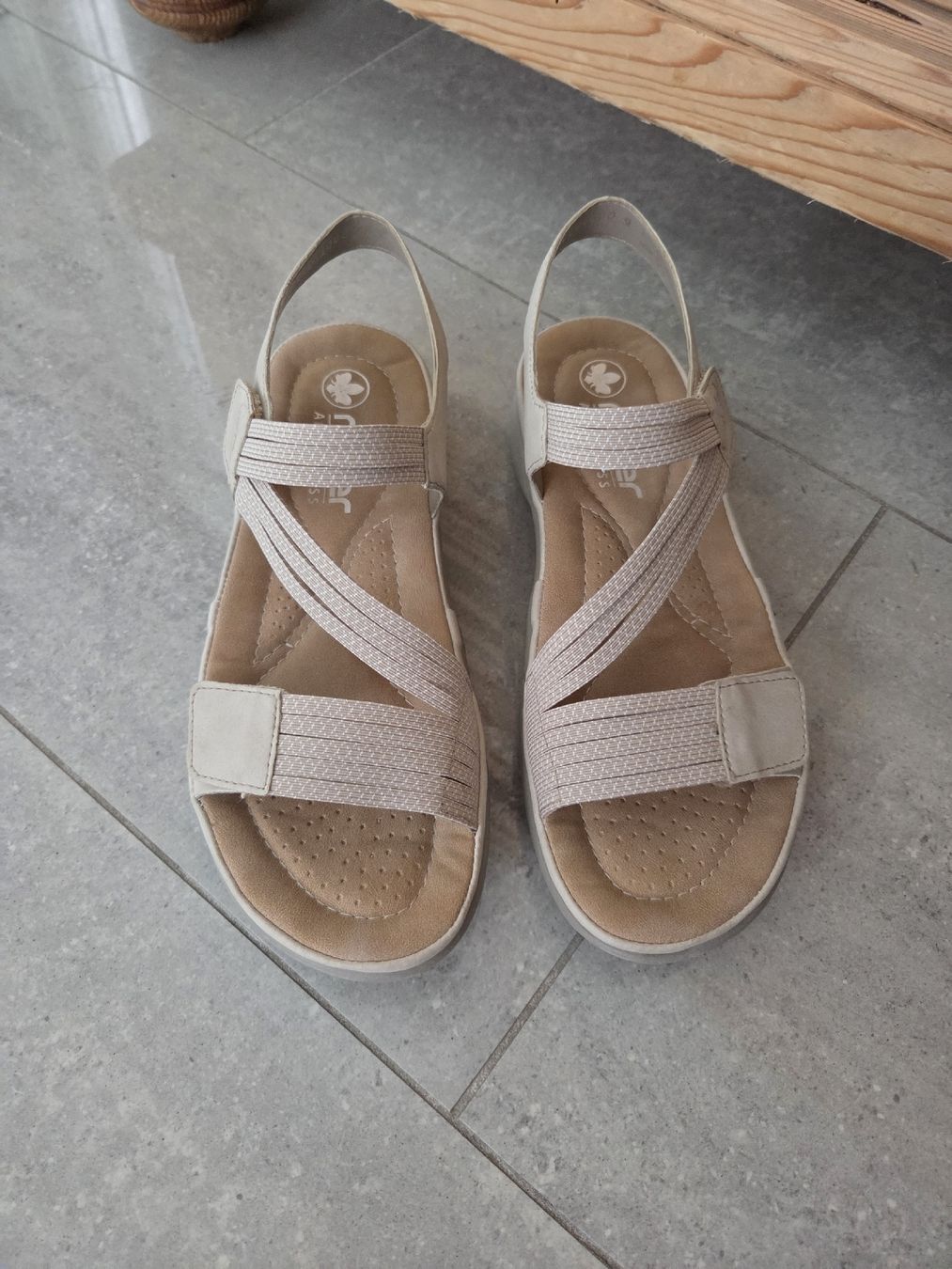 Rieker Scarpe da donna: schöne, bequeme Sandalen, Rieker – Nuovo (secondo la descrizione) da Wiesendangen venduto da Sinhuk