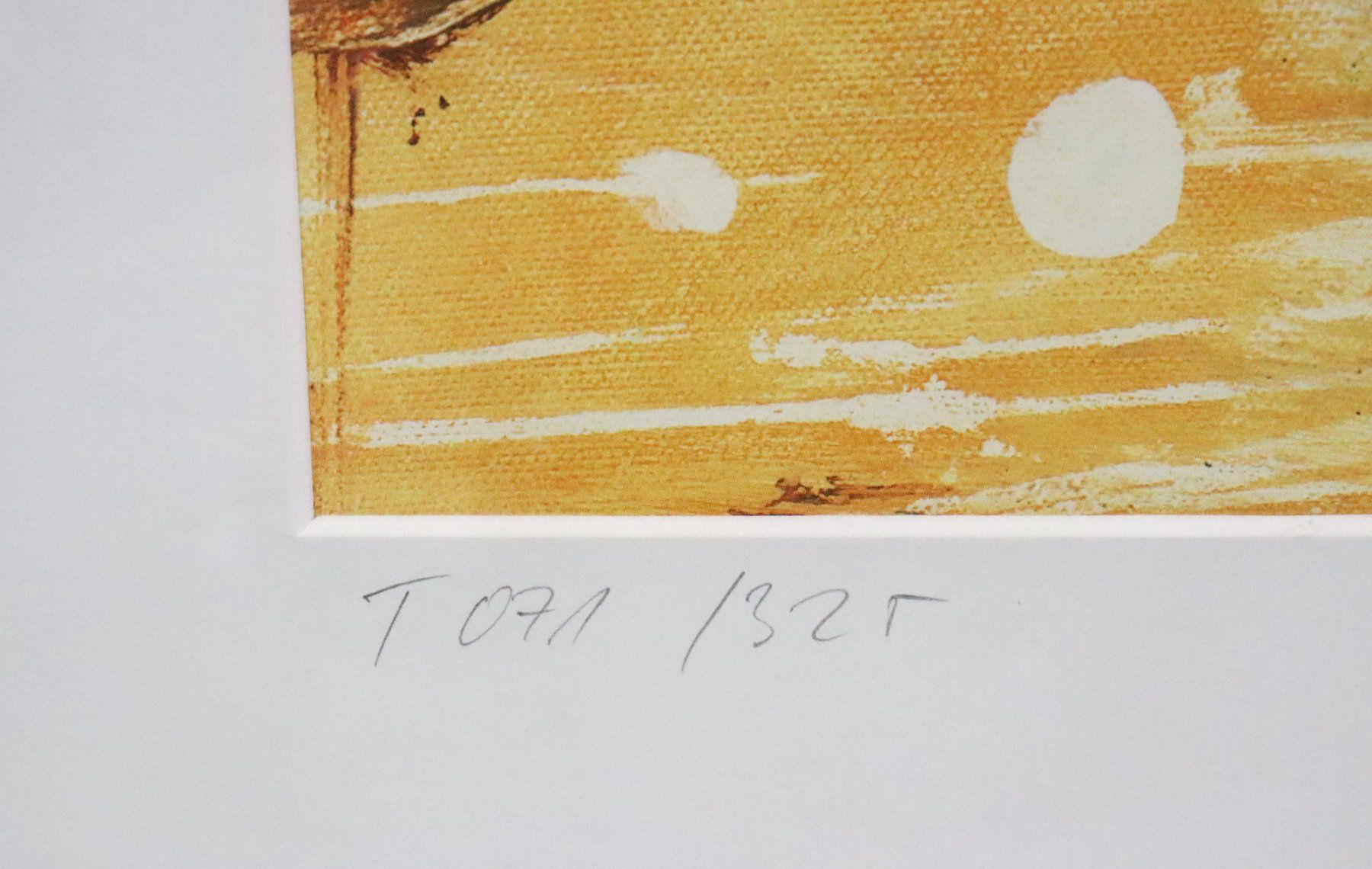 Grafica & Litografie: Katharina Riedel (1940), Kunstdruck "Sturm", handsigniert – Usato da Zug venduto da Kunst-Fundgrube 1