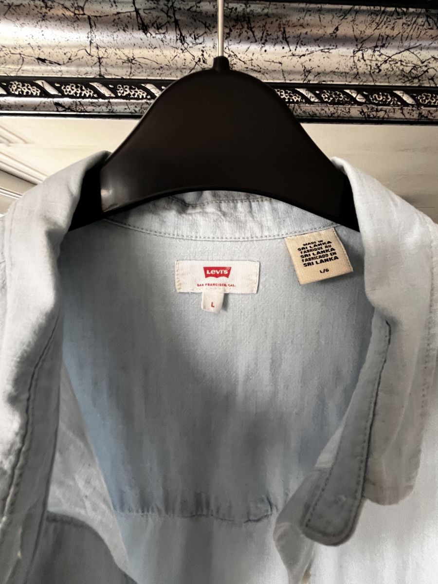 Levi's Camicette: leichte jeansbluse von levis, gr. l – Usato da Stettfurt venduto da Chrbe 3