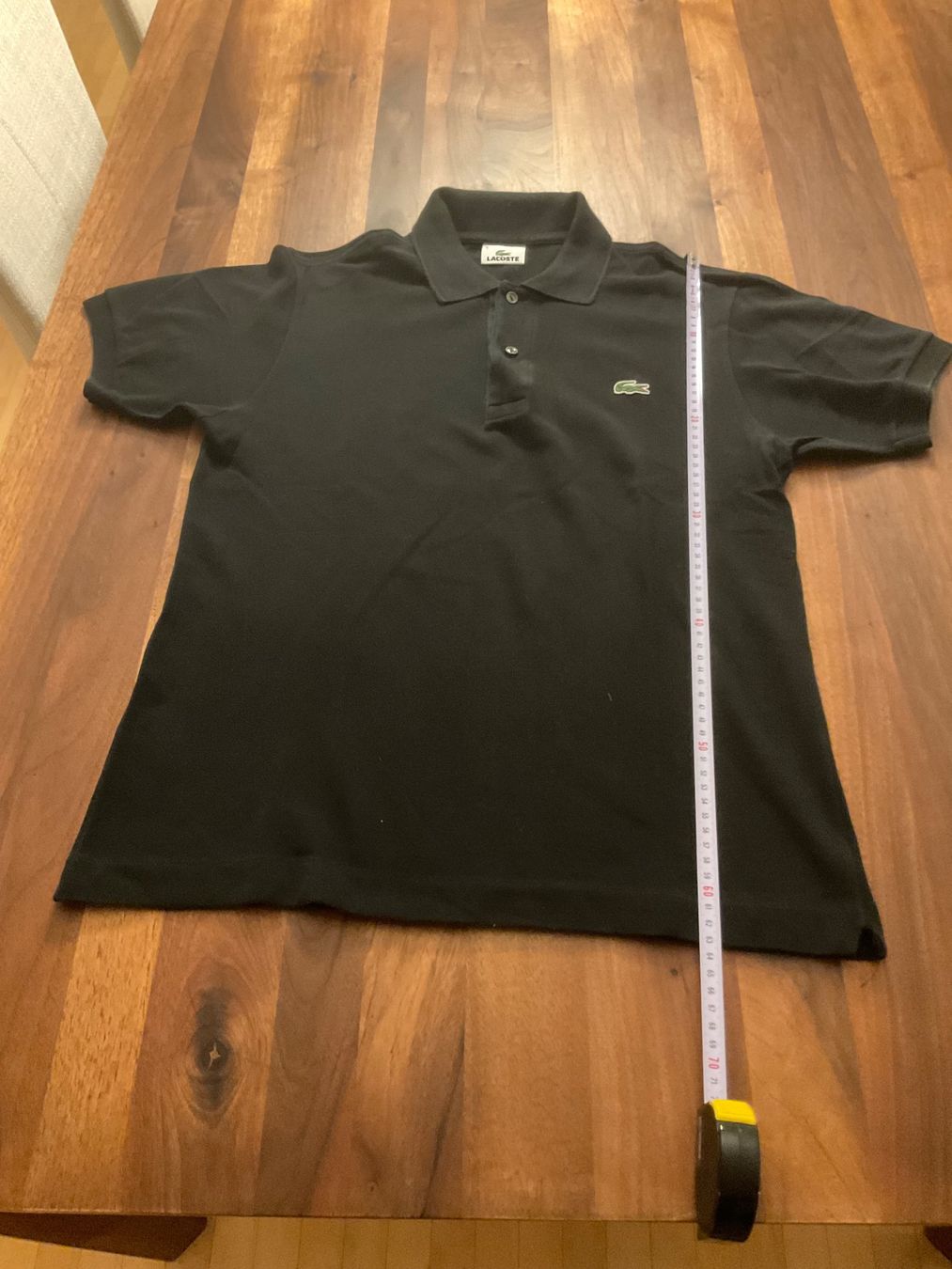 Lacoste Magliette Polo: Lacoste originale 100% tg.3 nera – Usato da Breganzona venduto da Madame65