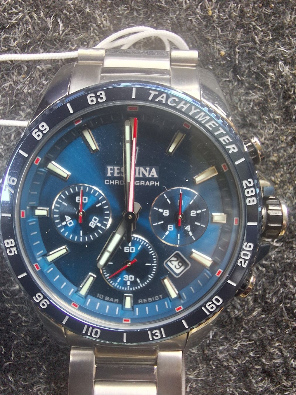 Festina Orologi: SCHÖNE FESTINA CHRONO UHR, NEU – Nuovo e nell'imballaggio originale da Niederwangen BE venduto da pfiff02 2