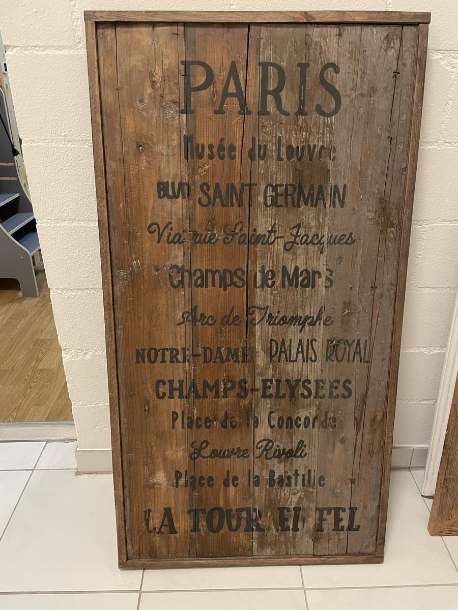Insegne: Industrial style - Bild aus Holz – Nuovo (secondo la descrizione) da Magden venduto da Rosenzweig