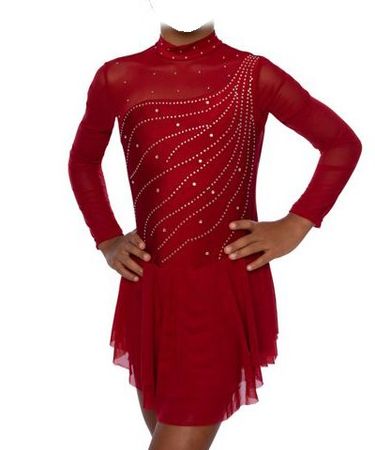 Eiskunstlauf Eislauf Kürkleid 14 /  158-164 neu mit Etikett