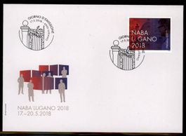 2018, FDC, NABA Lugano 2018 (Nr. W116)