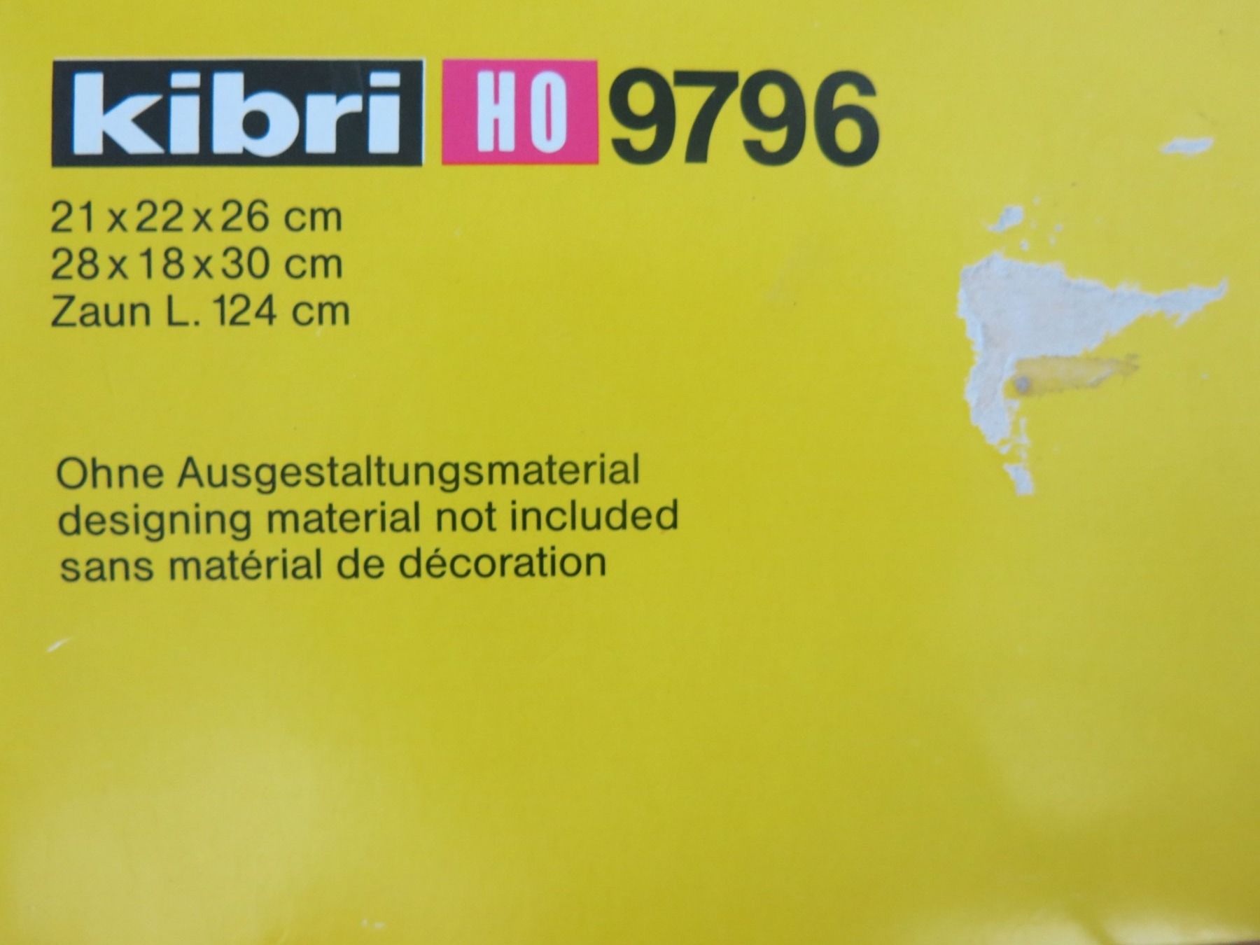 Kibri Modellini di ferrovie: Kibri 9796 Brauerei Feldschlösschen – Usato da Sissach venduto da kaupa 1