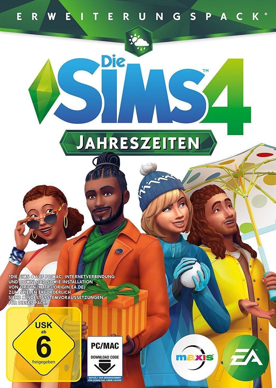 Jeux: Die Sims 4 - Jahreszeiten (PC 2018 EA APP Key Download Code) – Neuf (Voir description) à Bad Säckingen par ms-spiele-keys