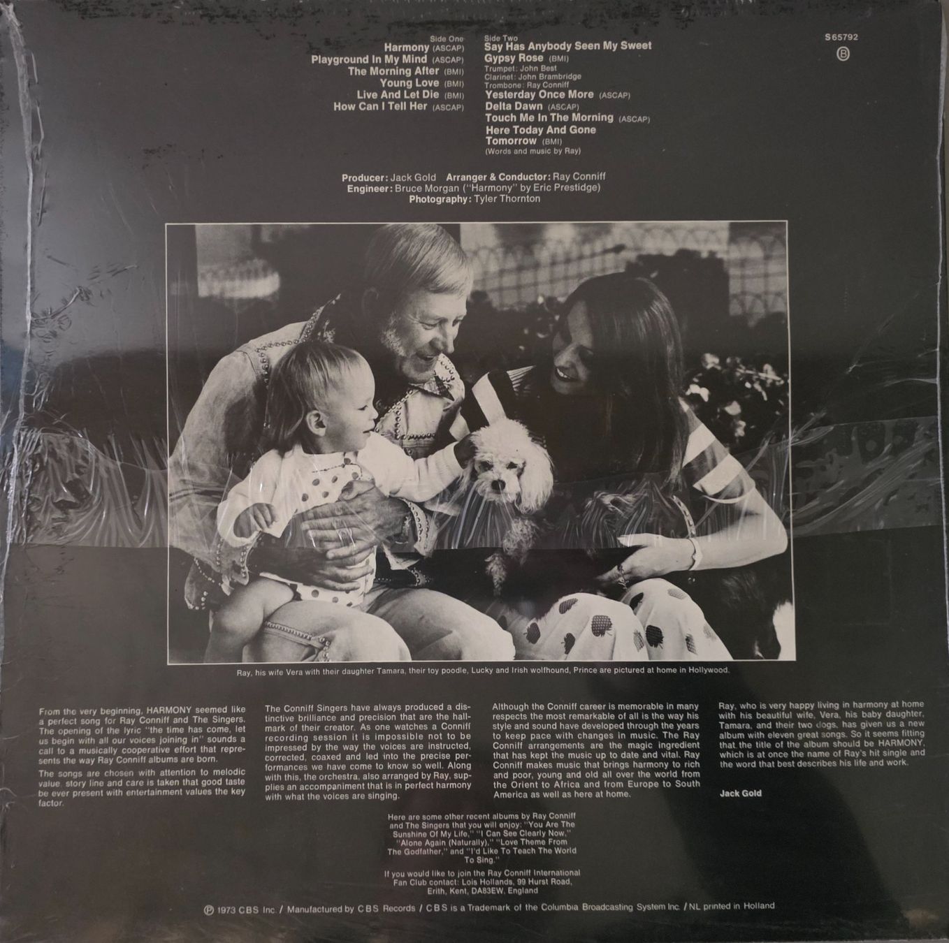 Dischi in vinile: Ray Conniff LP – Harmony (Neu) – Nuovo e nell'imballaggio originale da Root venduto da atelier22 1