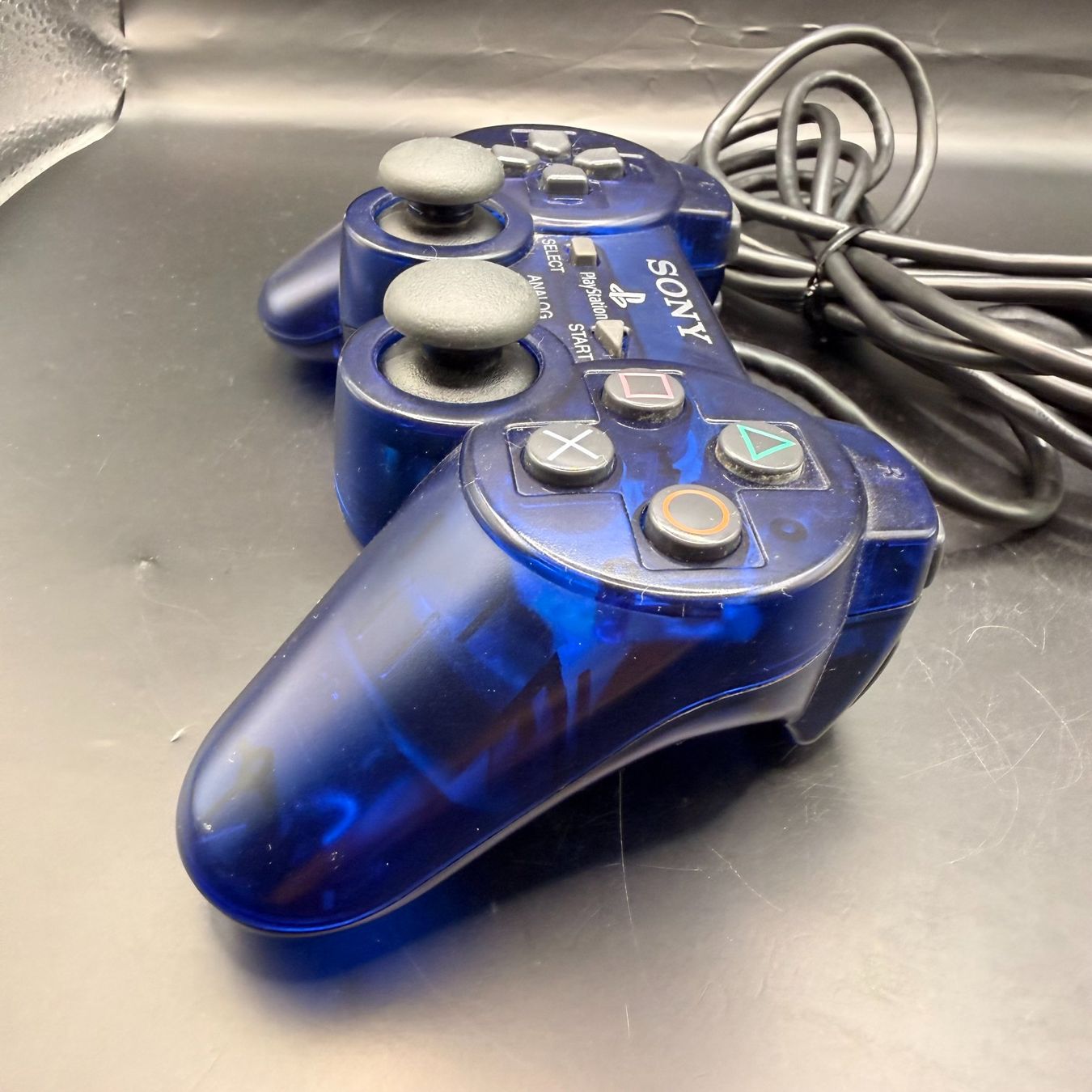 Nintendo Controller: PS2 Controller Blau Transparent – Usato da Düdingen venduto da Nerdworld 1