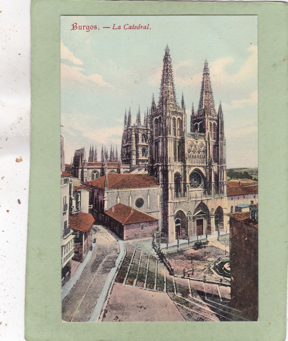 Cartoline postali: Spanien Burgos La Catedral – Usato da Herisau venduto da Lisegrat2008