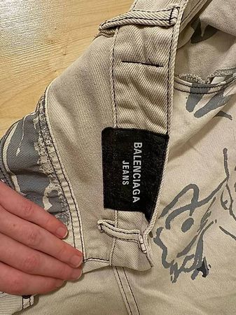 Balenciaga SS23 Graffiti Jeans