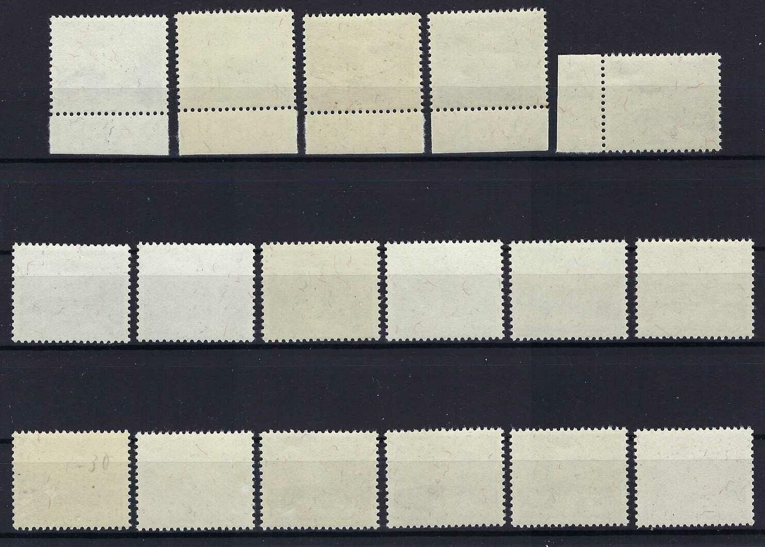 Tutti i francobolli: Lichtenstein Serie 1944/47 gute Werte postfrisch – Usato da Hitzkirch venduto da walti1959 1