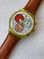 Swatch*Chrono*SCG109*ARCHIMEDE*1996* M.Lederband*Ultra RAR