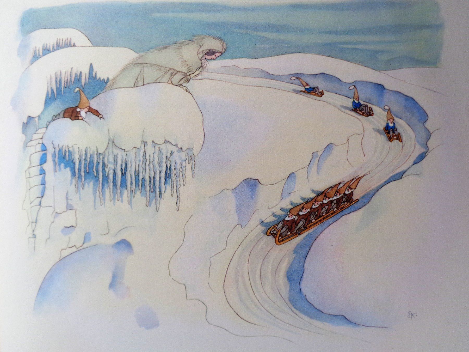 Libri: Ernst Kreidolf - Ein Wintermärchen / Bilderbuch ab Fr. 4.- – Usato da Bellach venduto da JingleJerry 6
