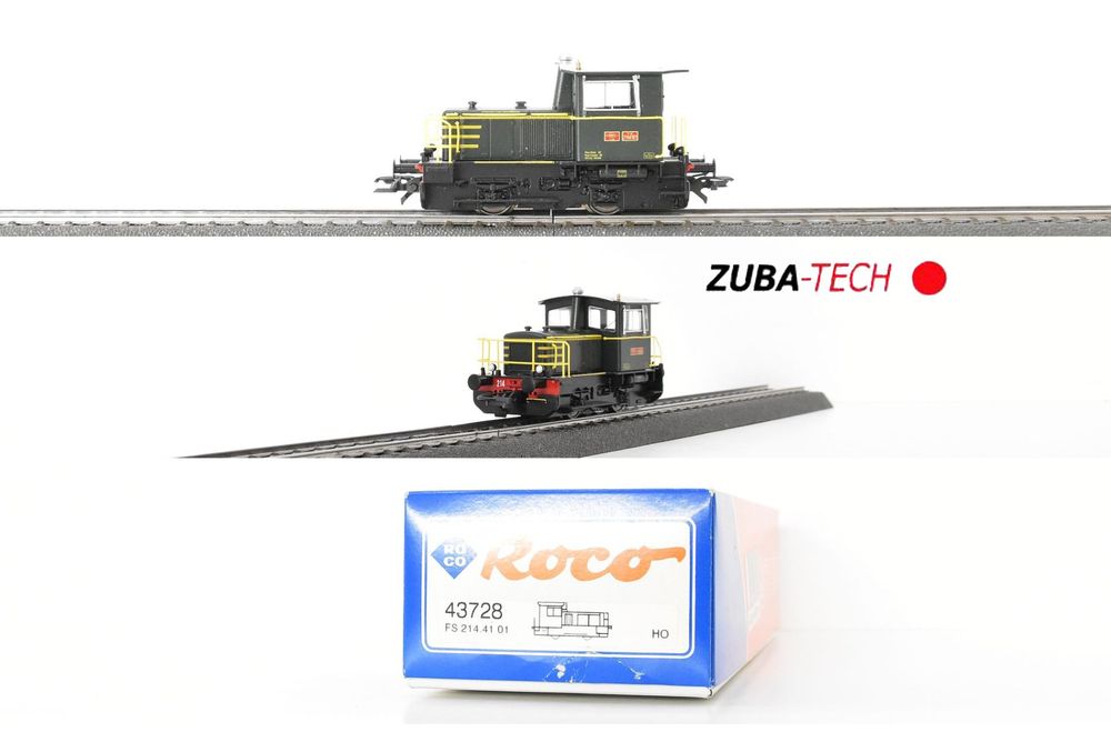 Roco 43728 Diesellok Serie 214 der FS H0 GS OVP (Gebraucht) in St ...