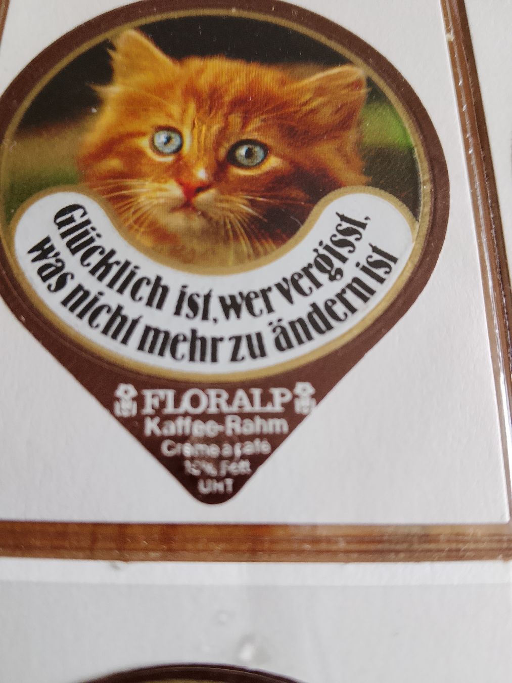 Floralp Kaffeerahmdeckel: Kaffeerahmdeckeli – Neu (gemäss Beschreibung) aus Volken von katz5 7