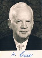 Heinrich Lübke 1894-1972 Autogramm signiert Foto 10x15cm