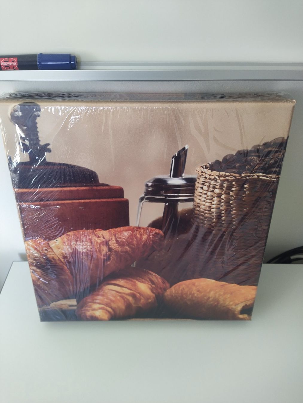Foto & Immagini: Dreiteiliges Wandbild NEU, mit integrierter Uhr – Nuovo e nell'imballaggio originale da St. Urban venduto da Remember4