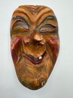 Fasnachtsmaske, Holzmaske, handgeschnitzt
