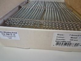 Metall Binderinge 7,9 mm für Bindegerät