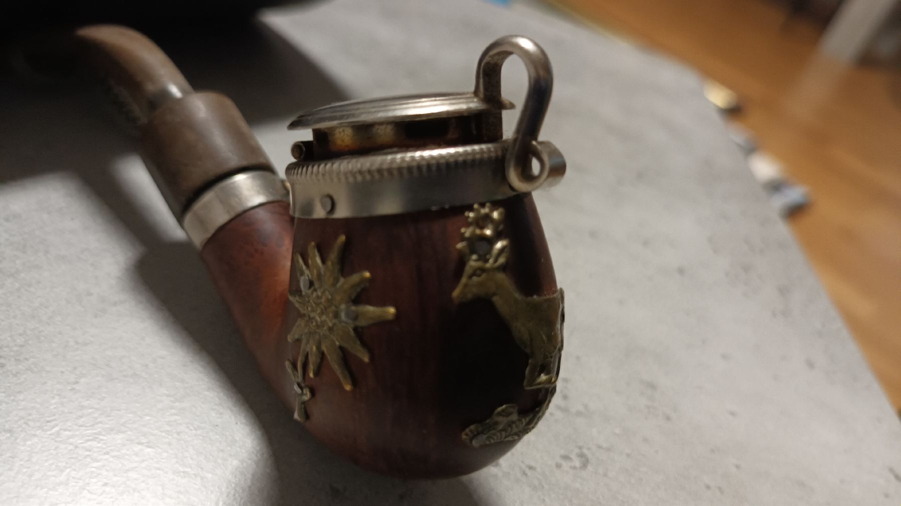 Tabakpfeifen & Zubehör: Wunderschöne Pfeife aus Bruyereholz(Stempel) – Gebraucht aus chur von erika025 2