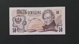 Österreich 50 Schilling 1970 Unc