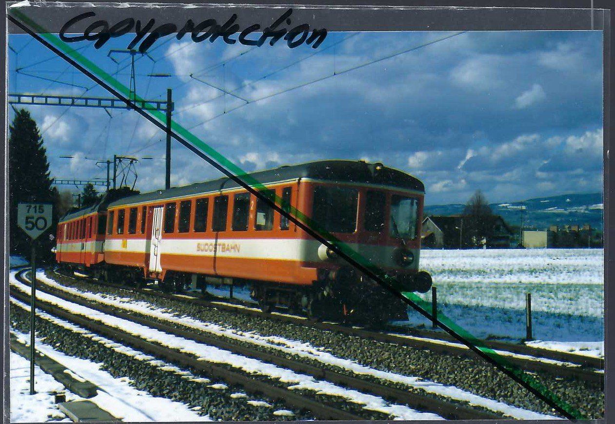 Cartoline postali: Südostbahn. Pendelzug. – Usato da Horw venduto da SwissSteamMemories