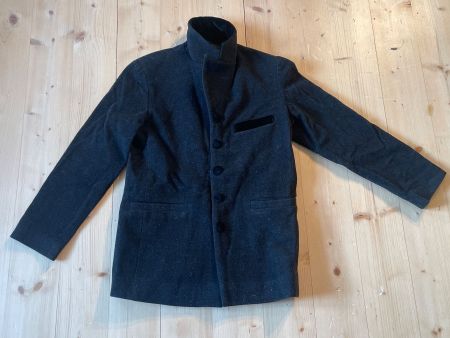 Schurwolle TAKI-TO Kinderset aus Gilet und Mantel Gr. 152