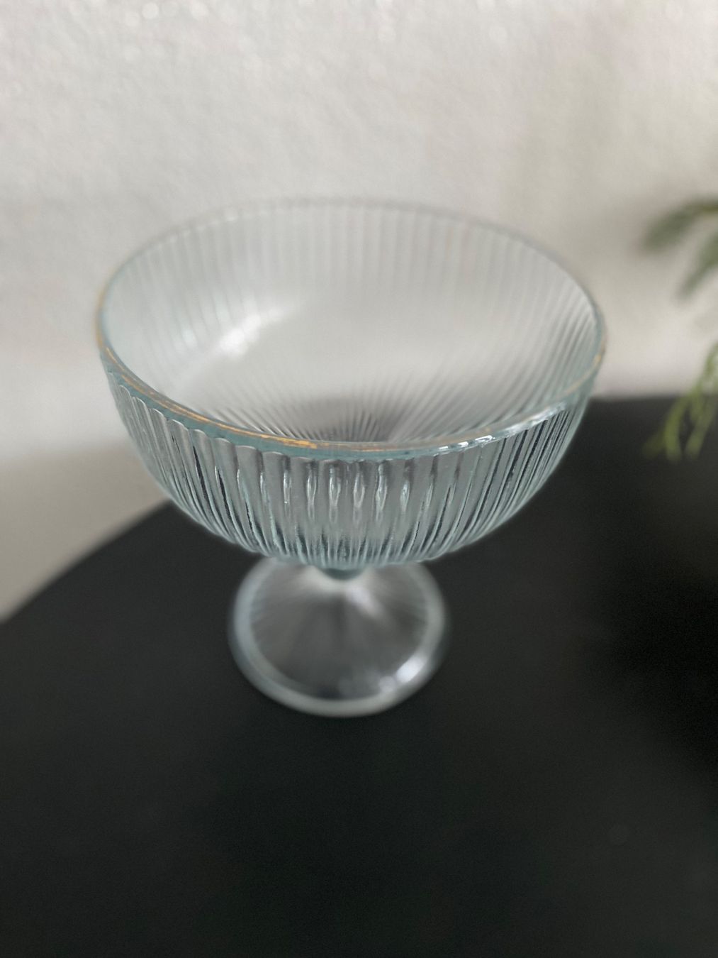 Ciotole: formschöne Glasschüssel (Kelchform) – Usato da Spiegel b. Bern venduto da corn2009 4