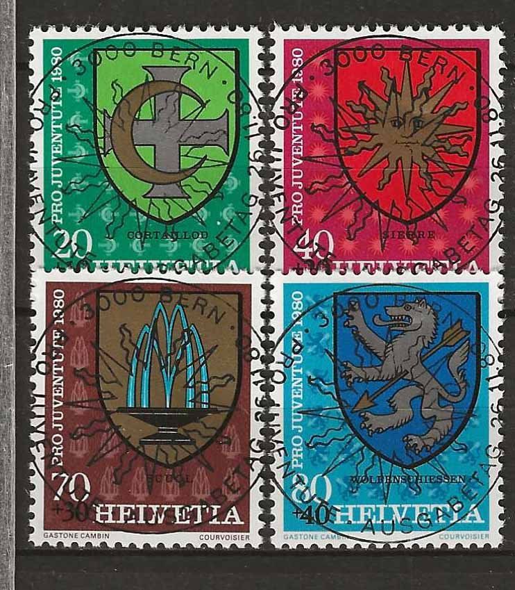 Tutti i francobolli: PJ080 - Pro Juventute 1980 VOLLSTEMPEL – Usato da Trélex venduto da Phil_Albert