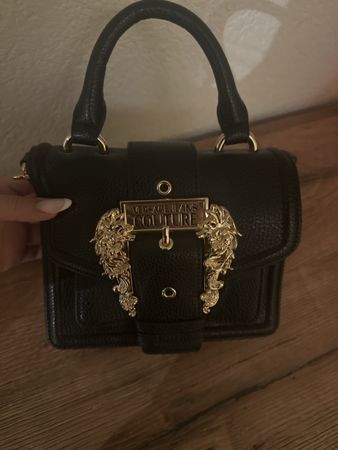 Handtasche schwarz Versace Jeans Couture neuwertiger Zustand