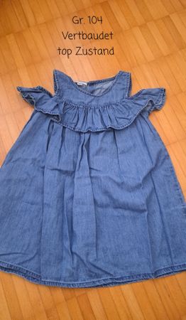 Sommerliches Jeanskleid Gr. 104 - Top Zustand! Vertbaudet.