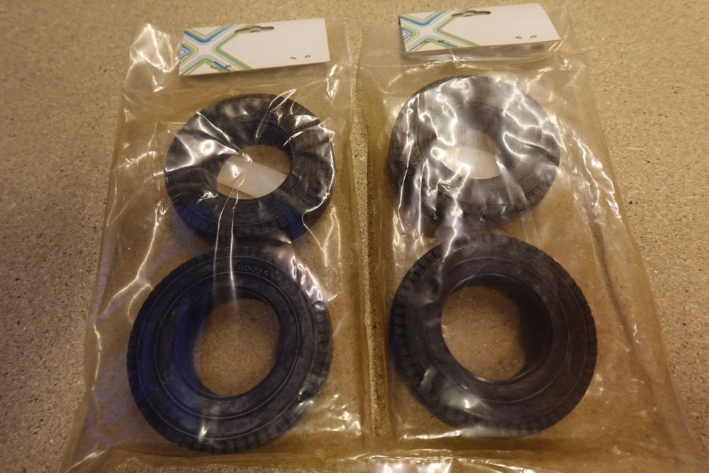 2X Hercules Hobby 1/14 Scale Tamiya Reifen 20mm Breit (Neu und ...