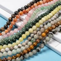 10 Stück Natürliche, gemischte Perlenstränge, 8mm,