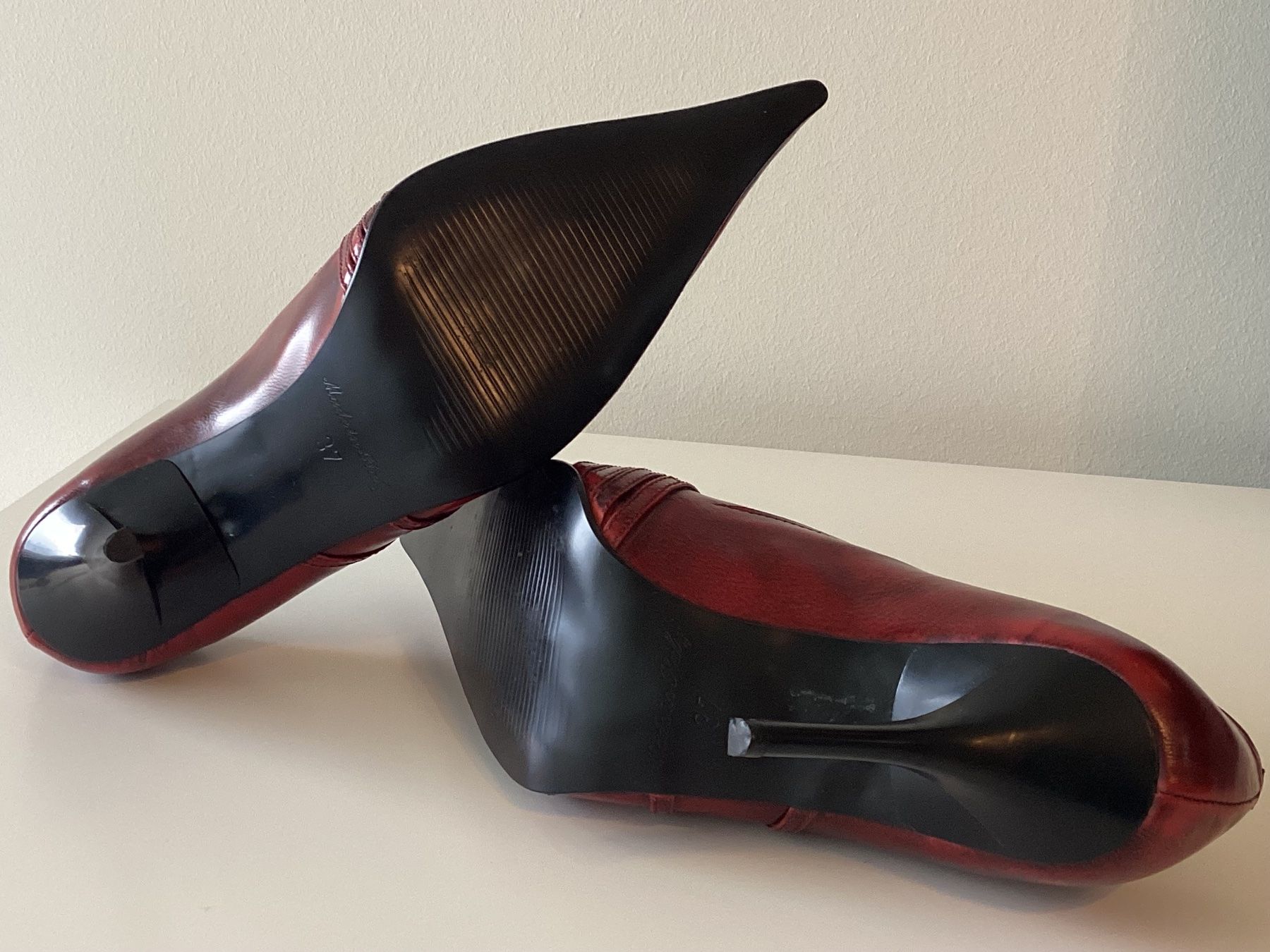 Navyboot Scarpe da donna: Neue Navyboot High Heels Gr. 37 bordeaux – Nuovo (secondo la descrizione) da Möhlin venduto da Nadine_75 4