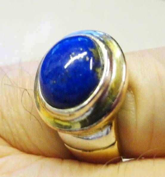 Anelli: Lapis-Lazuli Ring gestempelt – Nuovo (secondo la descrizione) da Bleienbach venduto da Mineral_Antik57