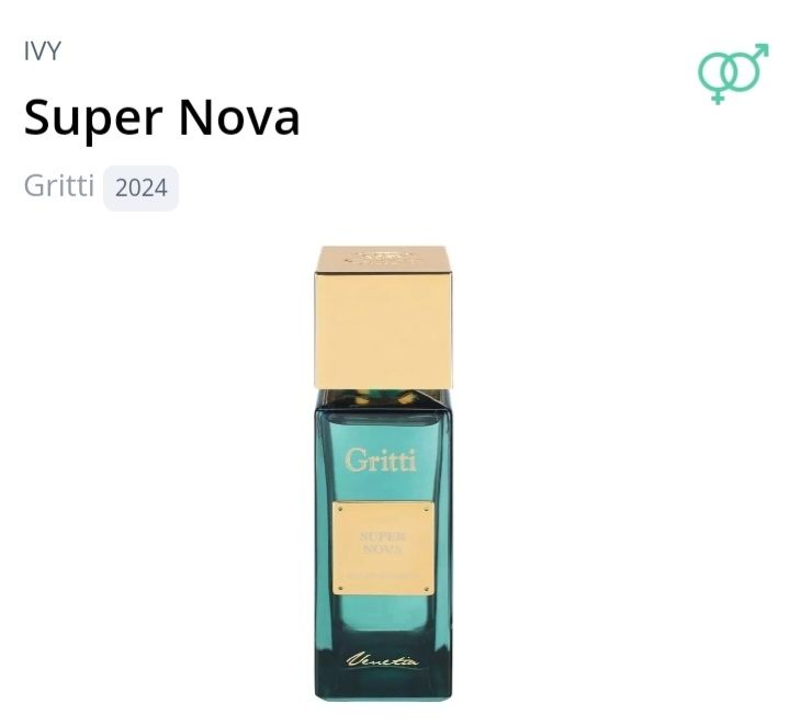Profumi & Eau de Toilette: 2 ml SUPER NOVA GRITTI 2024 EXTRAIT ABFÜLLUNG – Nuovo (secondo la descrizione) da St. Gallen venduto da CaliSunshine 2