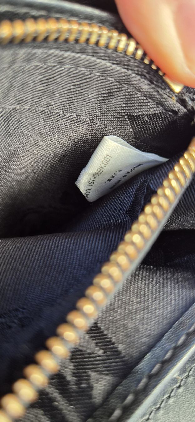 Mcm Portafogli: MCM Geldbörse schwarz mit Logo Muster – Usato da Rapperswil SG venduto da lemiii 5