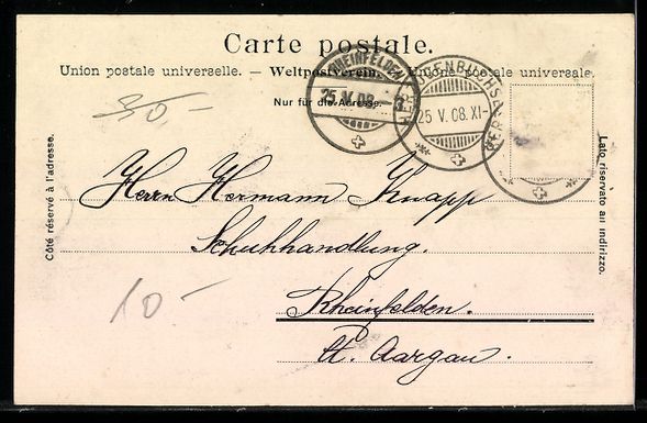 Cartes postales: Herzogenbuchsee, Strassenpartie mit Häu – D'occasion à Berlin par bartko-reher 1