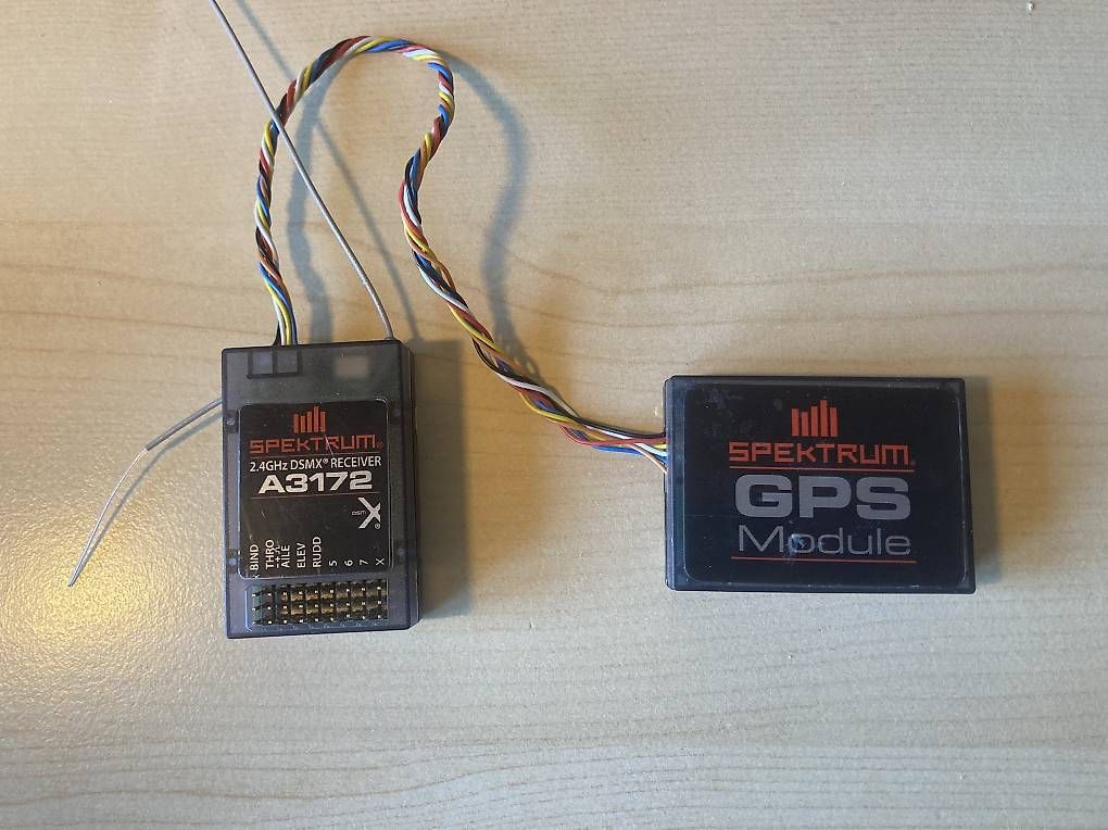 Ricevitori: Spektrum A3172 Receiver mit GPS Modul – Usato da Berg TG venduto da Tschensche