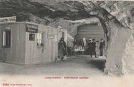Jungfraubahn Poststation Eismeer