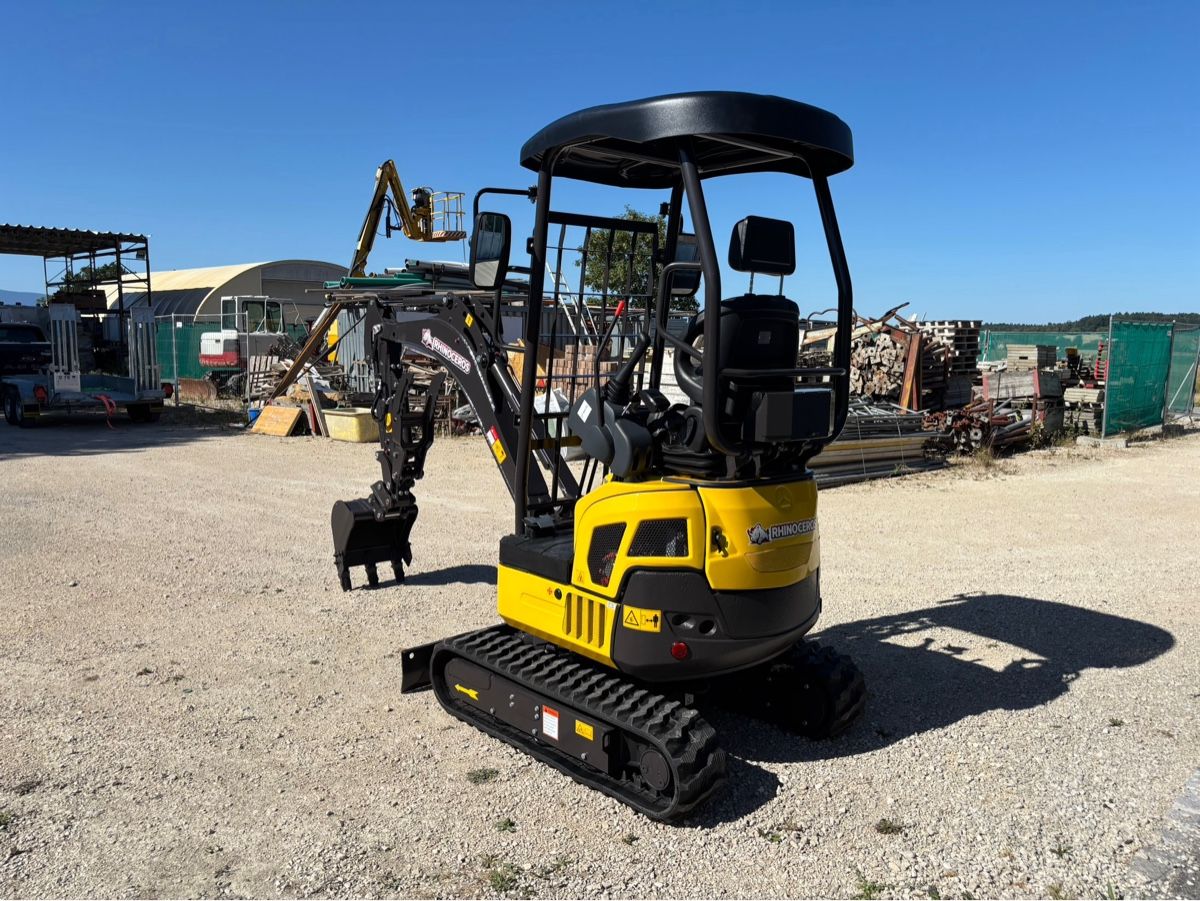 Excavateurs: Bagger Rhinoceros XN18 – Neuf (Voir description) à Courgevaux par Querly 5