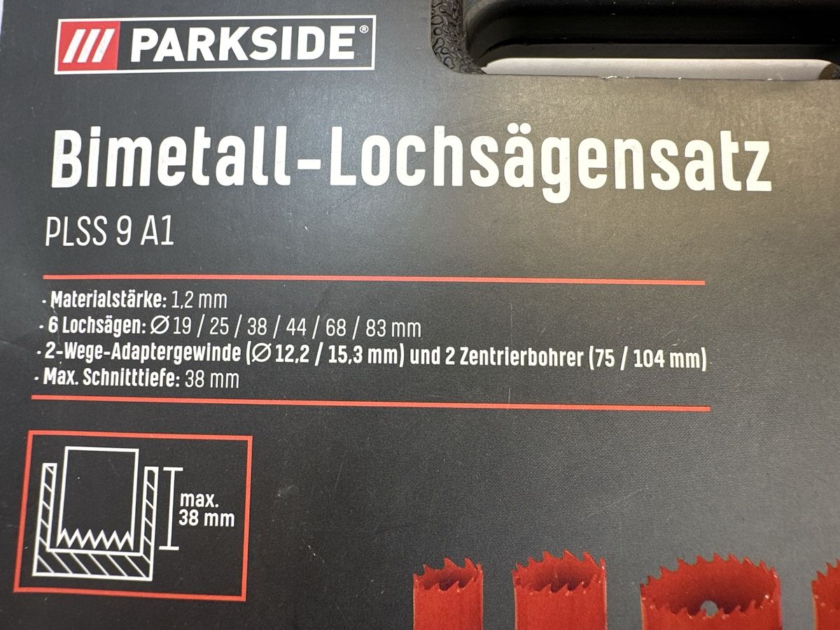 Parkside Tous les outils: Kronenbohrset- Lochsägenset Parkside – D'occasion à Turbenthal par ShadowBiker 1